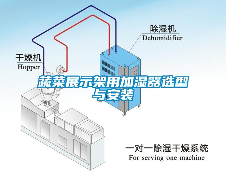 蔬菜展示架用加湿器选型与安装