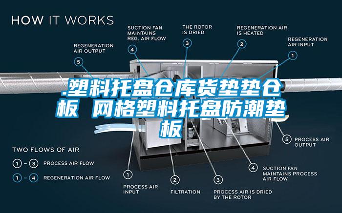 .塑料托盘仓库货垫垫仓板 网格塑料托盘防潮垫板