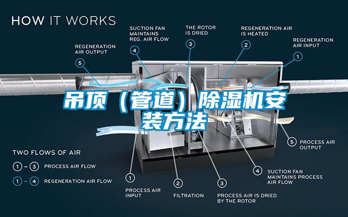 吊顶（管道）除湿机安装方法