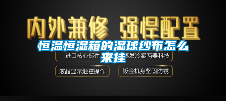 恒温恒湿箱的湿球纱布怎么来挂