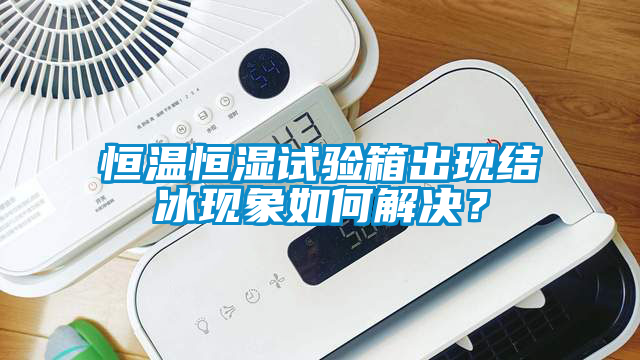 恒温恒湿试验箱出现结冰现象如何解决？