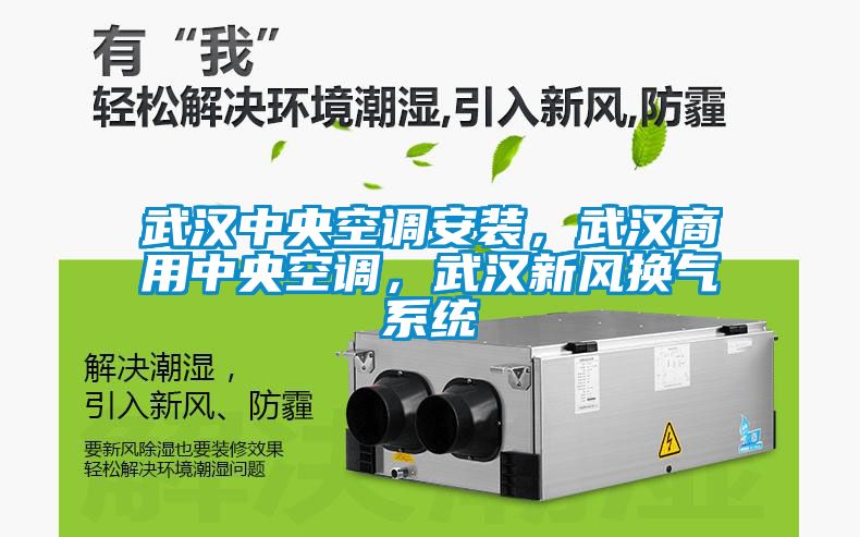 武汉中央空调安装，武汉商用中央空调，武汉新风换气系统
